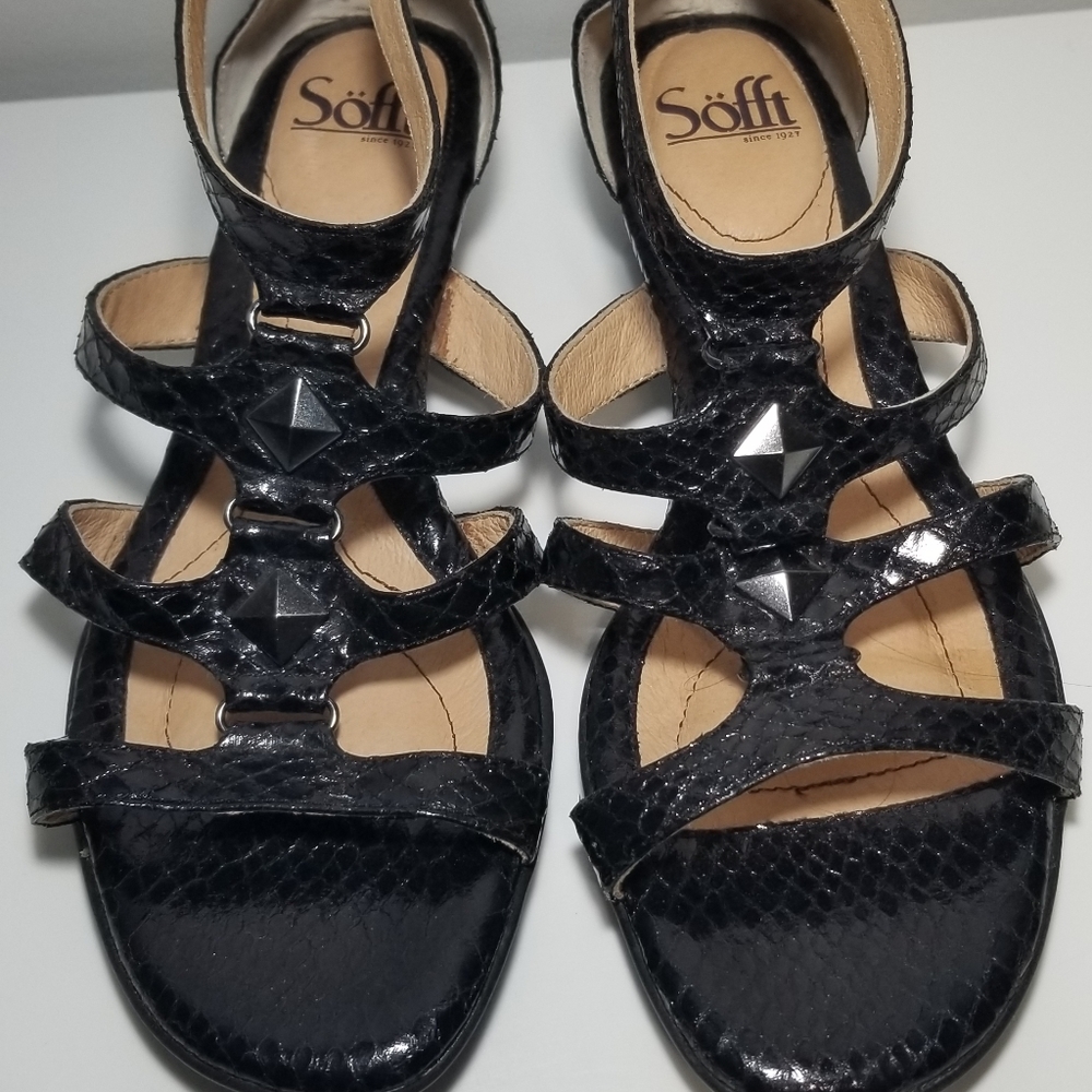 Strappy jeweled sandals